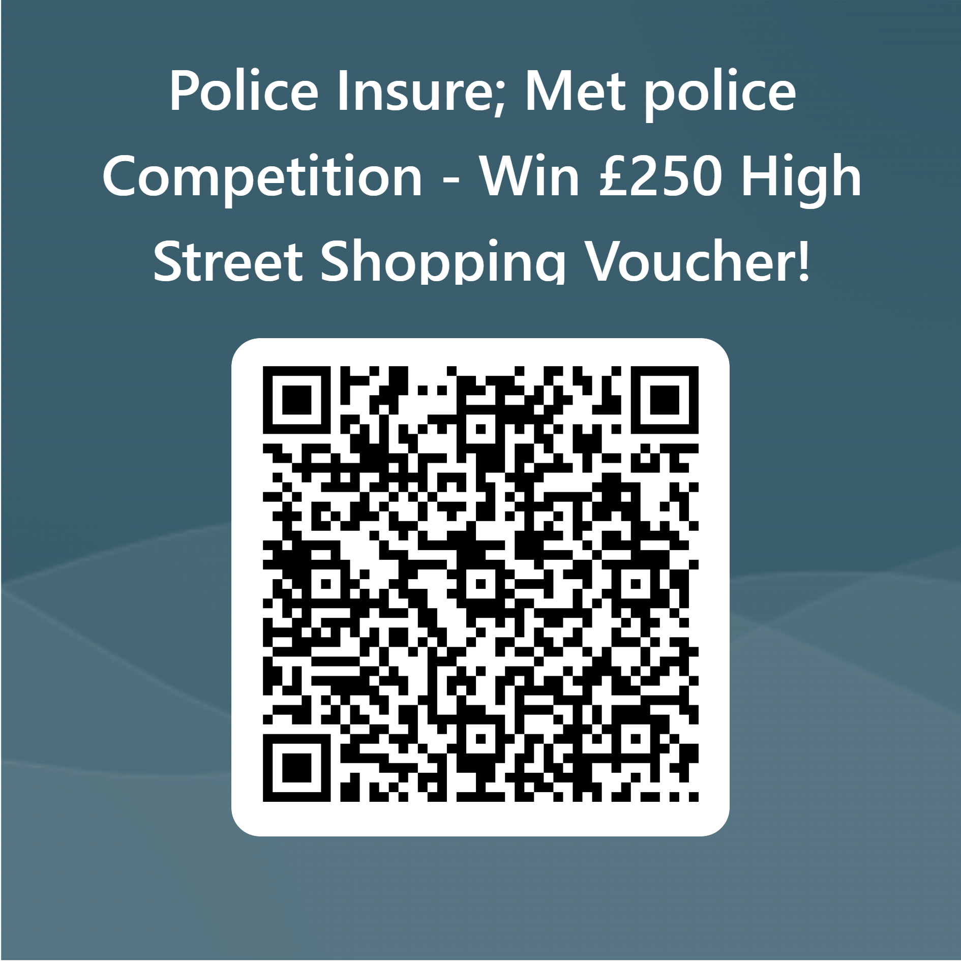 Competition Time! Win a £250 High Street Shopping Voucher from Police
